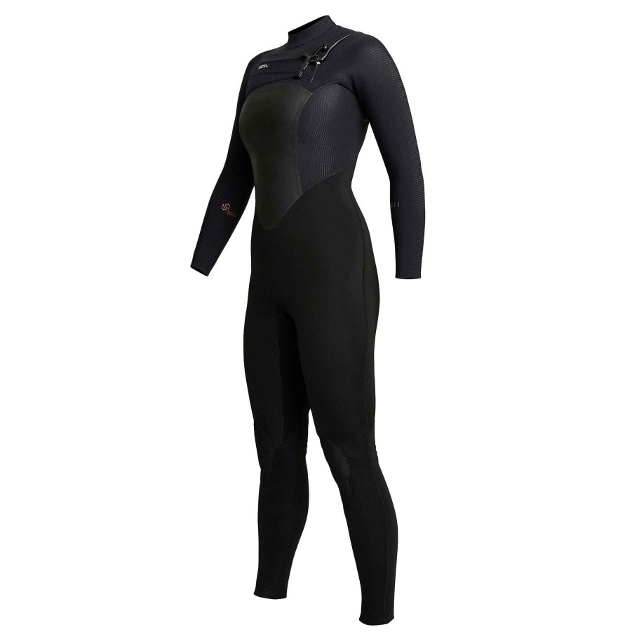 Women'S Xcel Women'S Infiniti | Women'S Infiniti 3/2Mm Front Zip Full Wetsuit Black