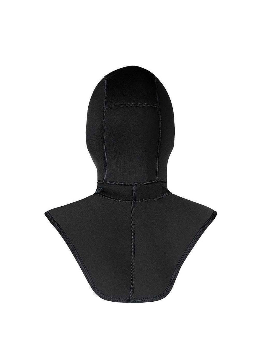 Men'S Xcel Men'S Scuba Dive | Mens Hydroflex Hood W/ Bib 4/3Mm Black