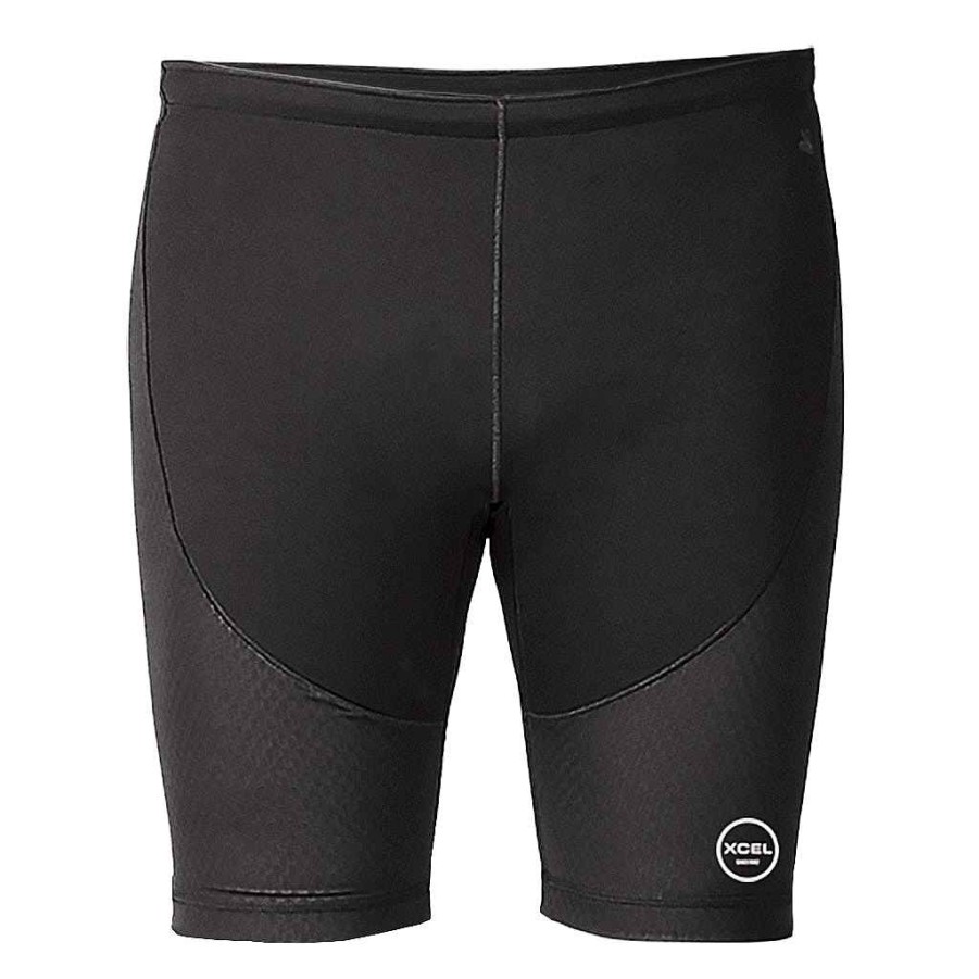 Men'S Xcel Men'S Wetsuit Bottoms | Men'S Celliant Paddle Short 1Mm Black