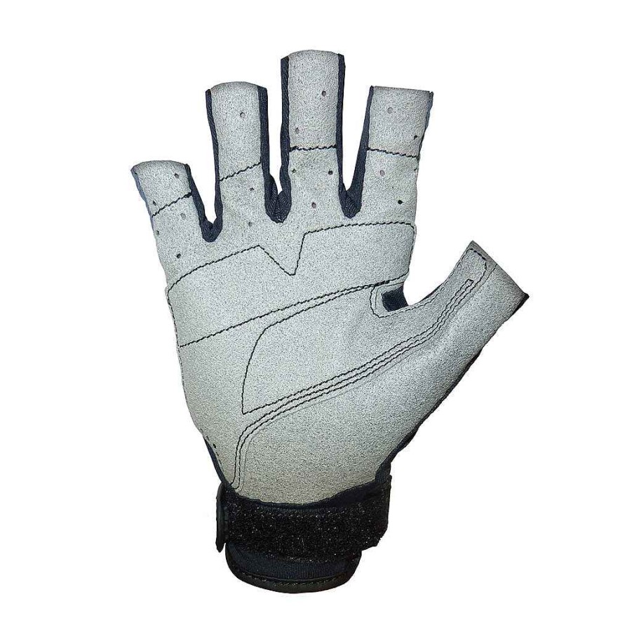 Men'S Xcel Men'S Gloves | Paddle Glove Open Fingers & Thumb Black