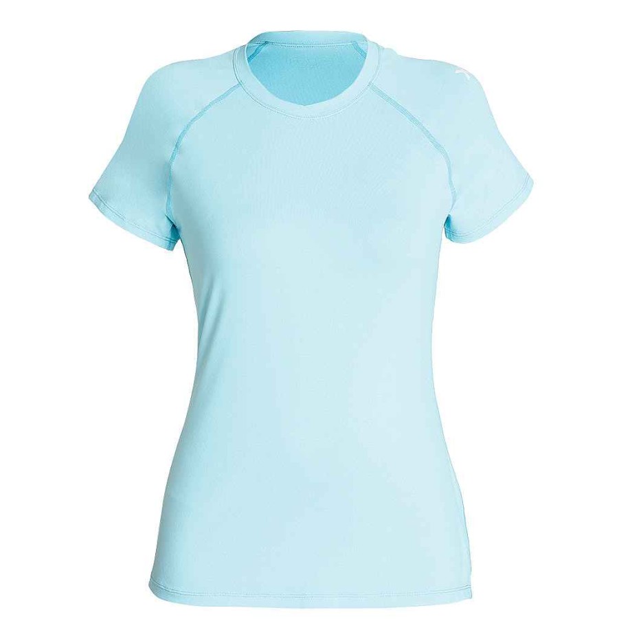 Women'S Xcel | Women'S Ventx Solid Short Sleeve Relaxed Fit Uv