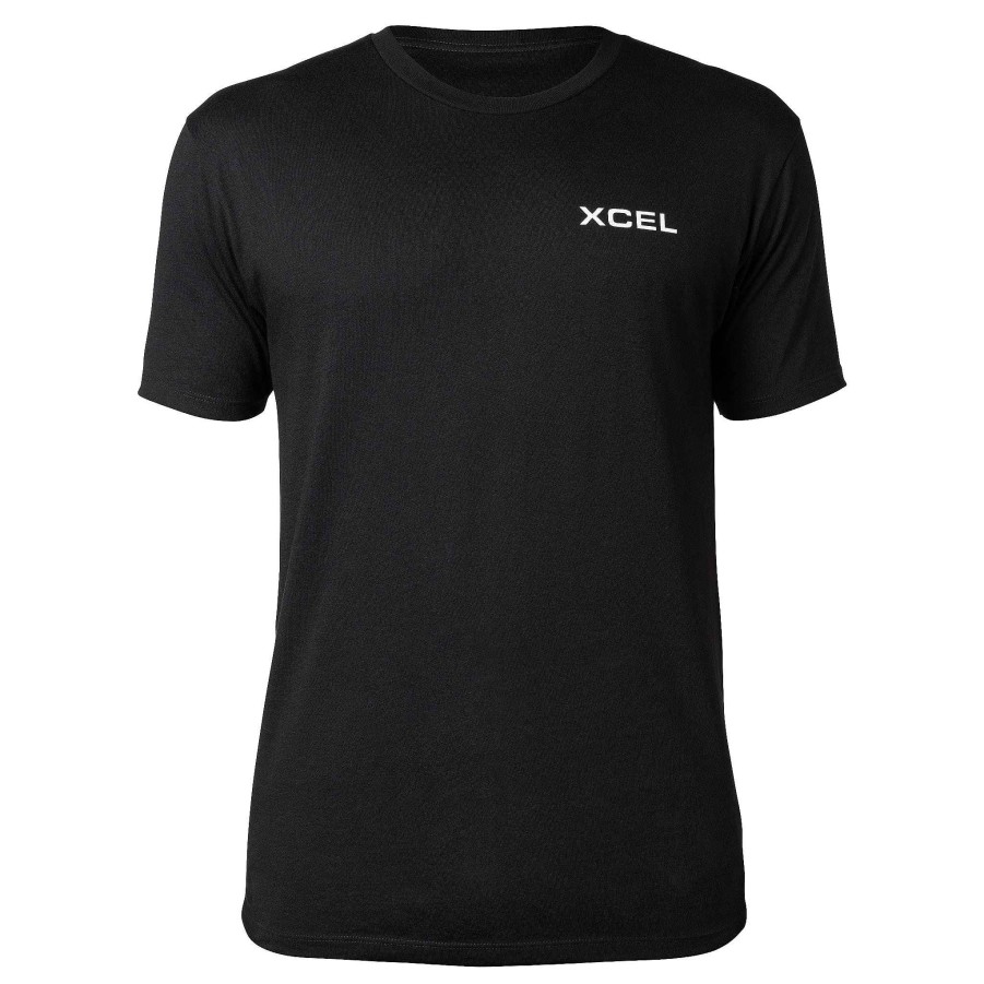 Men'S Xcel Men'S T-Shirts | Men'S Comp X Short Sleeve Tee Black