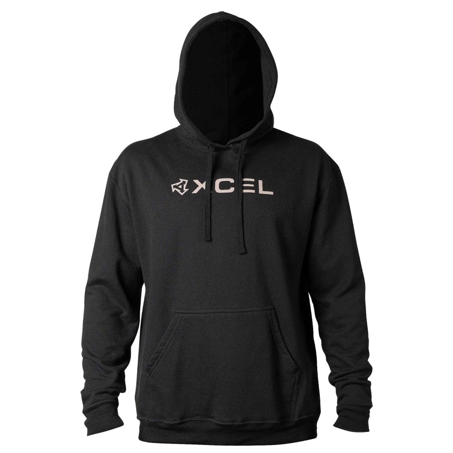 Men'S Xcel Men'S Fleece | Men'S Corp Logo Long Sleeve Hooded Fleece