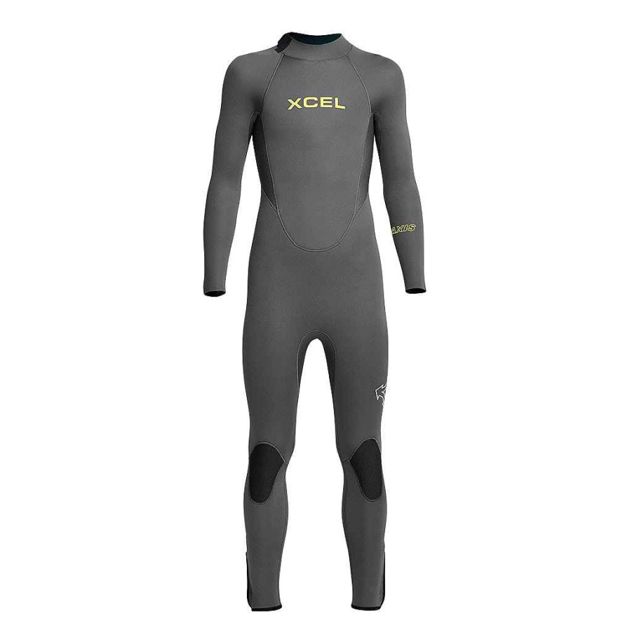 Youth Xcel | Kids' Axis Back Zip 5/4Mm Full Wetsuit Graphite