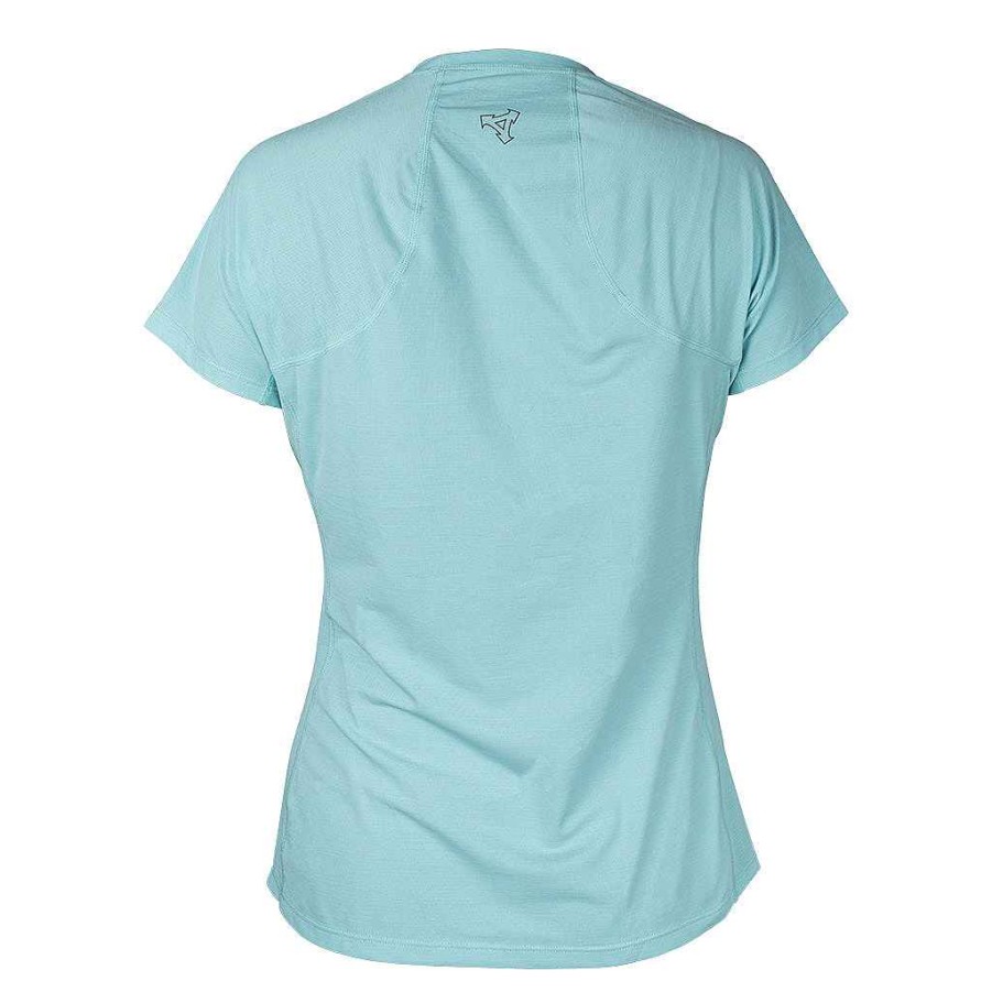 Women'S Xcel | Women'S Heathered Ventx Short Sleeve Relaxed Fit Uv