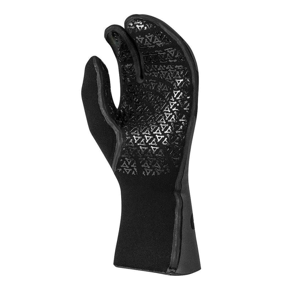 Men'S Xcel Men'S Infiniti + Infiniti Solution | Mens Infiniti 3-Finger Lobster Claw Glove 5Mm Black