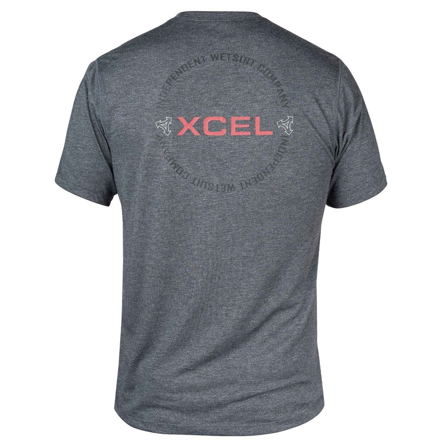 Men'S Xcel | Men'S Threadx Independent Wetsuit Logo S/S Uv