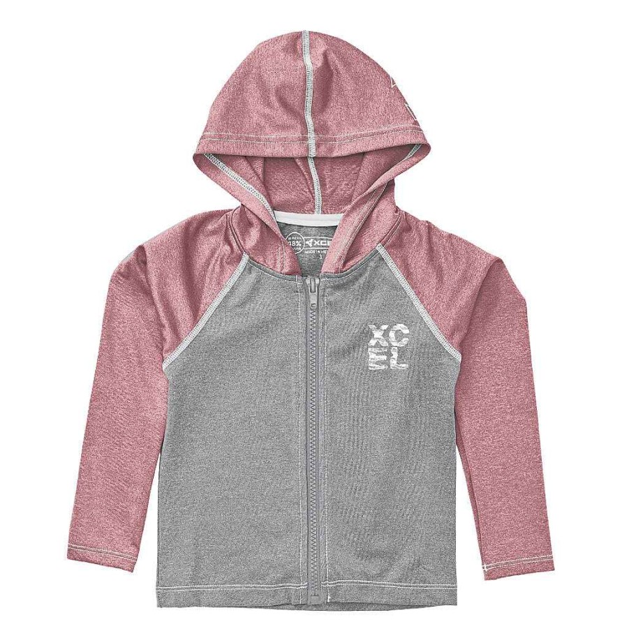 Youth Xcel | Toddler Premium Stretch Front Zip Uv Hoodie