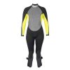 Women'S Xcel Women'S Scuba Dive | Womens Water Inspired Hydroflex Dive Full Wetsuit 7/6Mm Black/Whale Shark