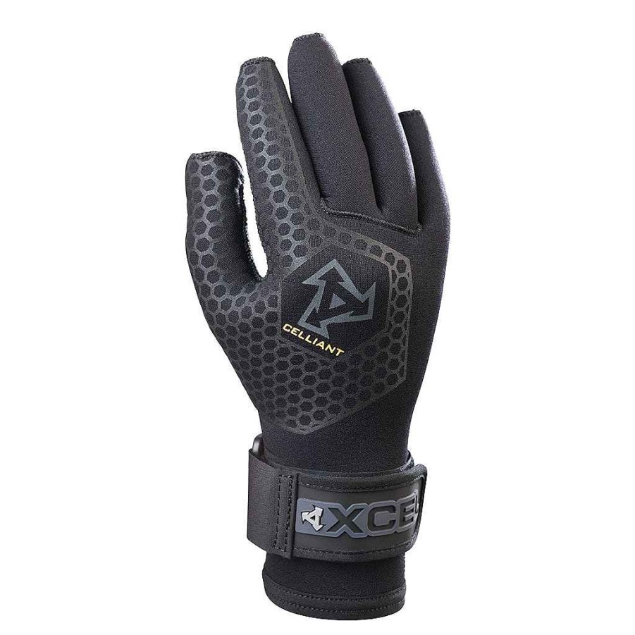 Men'S Xcel Men'S Scuba Dive | Thermoflex Tdc Dive Glove 5/4Mm Black