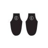 Women'S Xcel Women'S Free Dive | Men'S Half Cut Fin Sock 2Mm Black