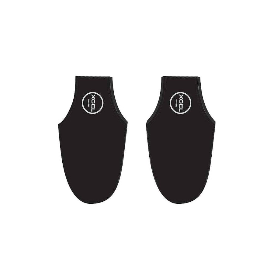 Women'S Xcel Women'S Free Dive | Men'S Half Cut Fin Sock 2Mm Black