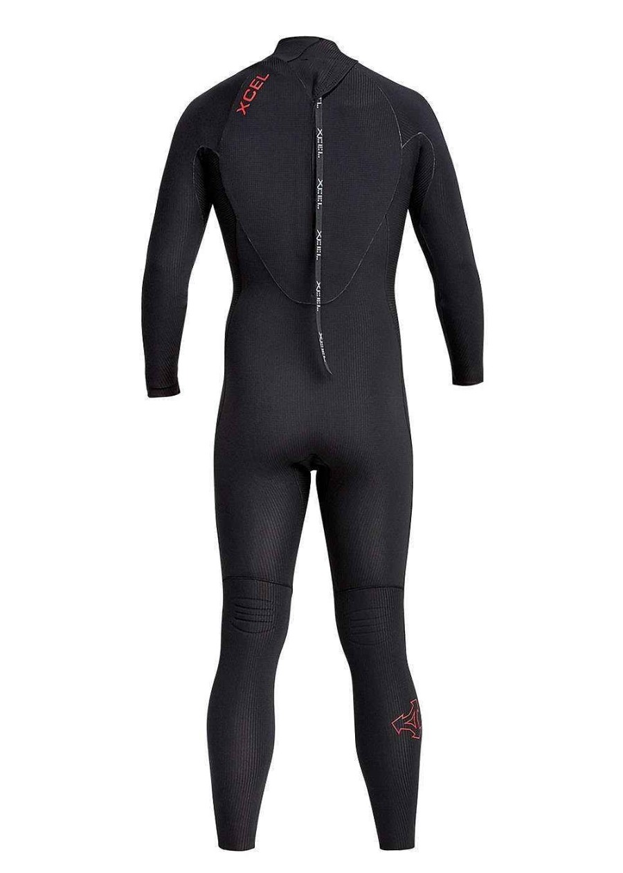 Men'S Xcel Men'S Infiniti + Infiniti Solution | Men'S Infiniti Ltd Back Zip Full Wetsuit 3/2Mm Black