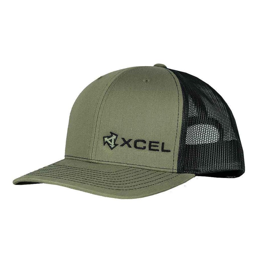 Men'S Xcel Men'S Hats | Lock Up Hat Loden/Black