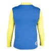 Youth Xcel | Youth Premium Stretch Color Block Long Sleeve Performance Fit Uv Top Sapphire/Yellow