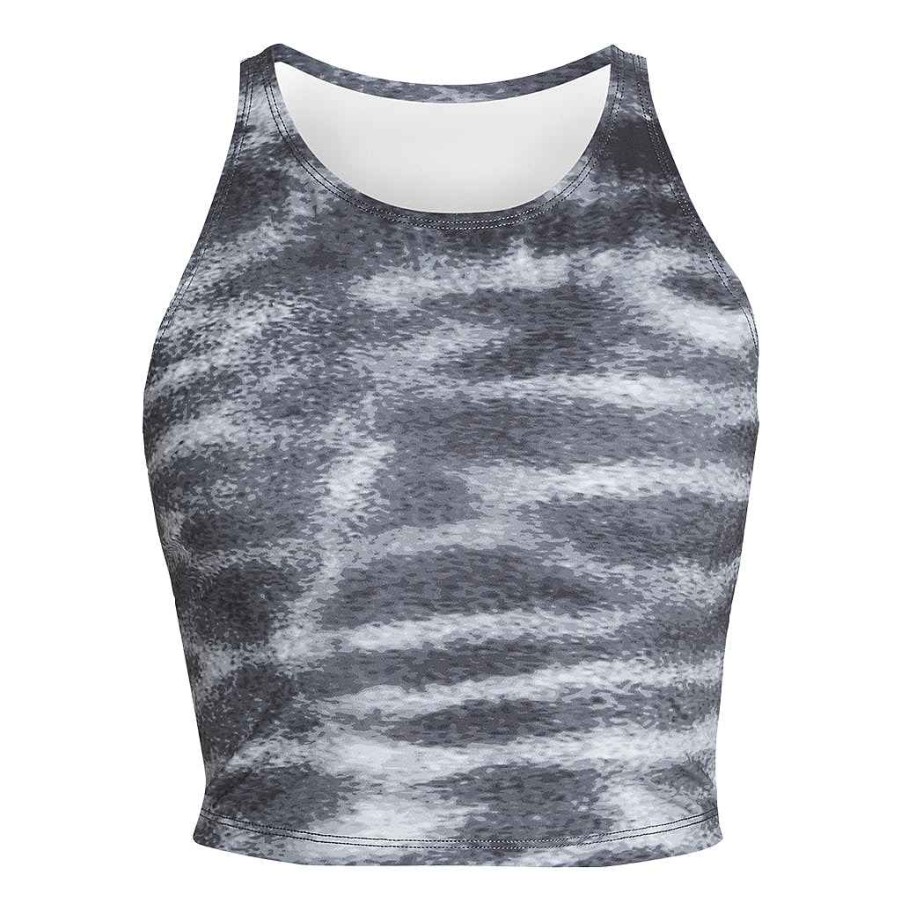 Women'S Xcel | Women'S Ocean Ramsey Water Inspired 8Oz Crop Tank Top Uv