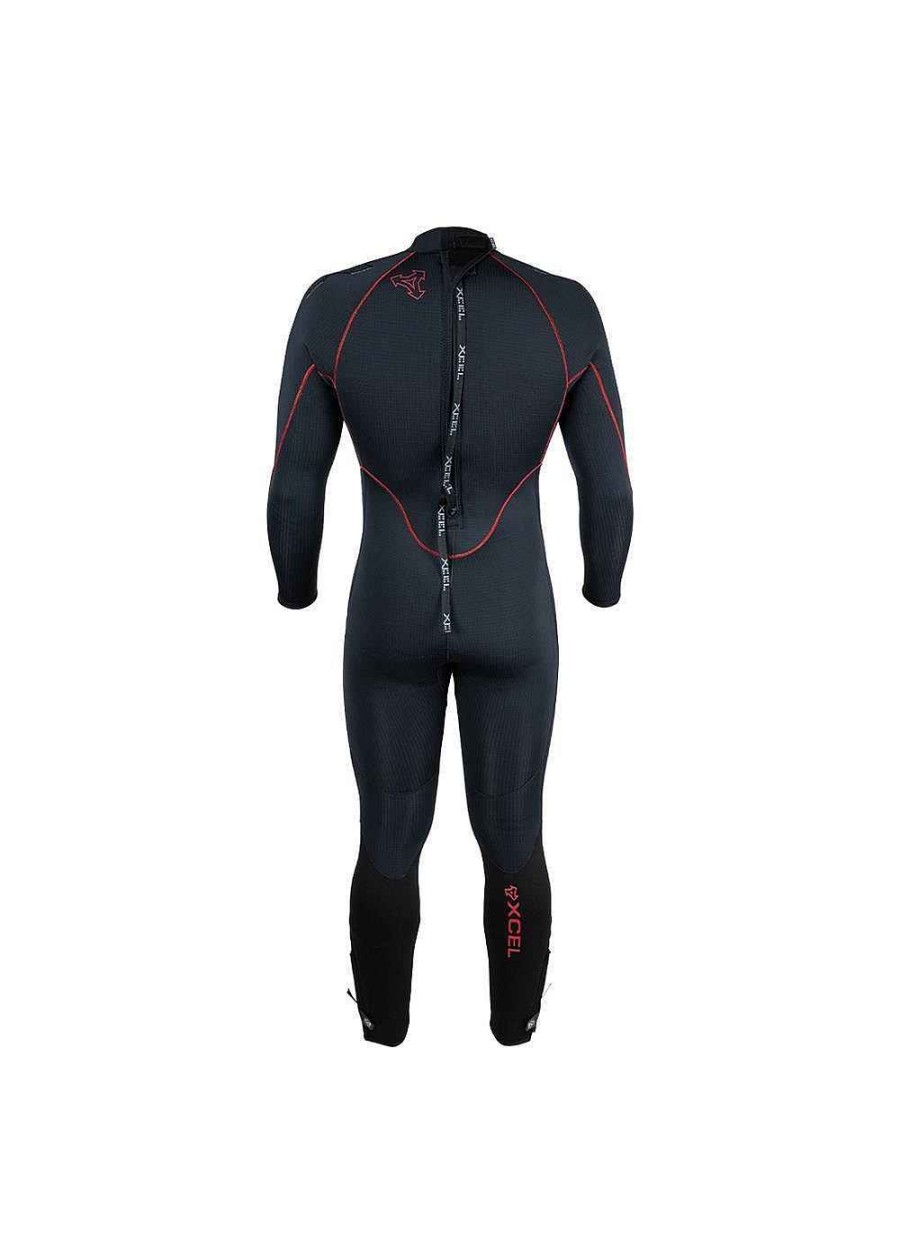 Men'S Xcel Men'S Scuba Dive | Mens Thermoflex Dive Full Wetsuit 7/6Mm Black