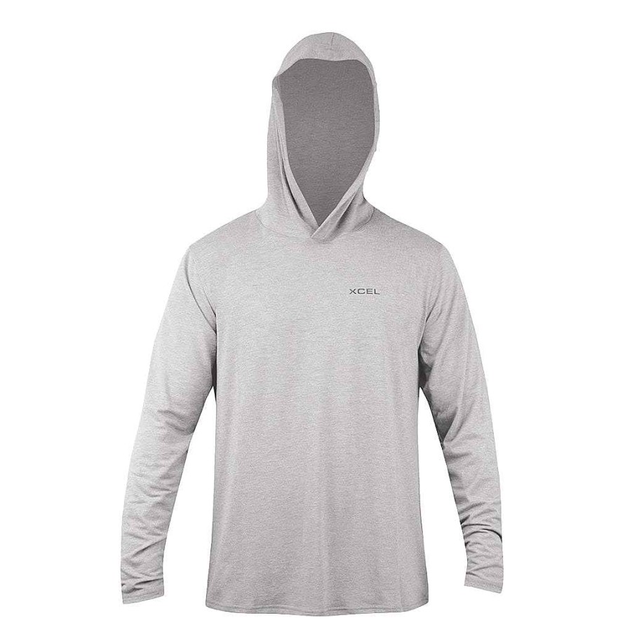 Men'S Xcel | Men'S Threadx Hooded Pullover Long Sleeve Uv Top