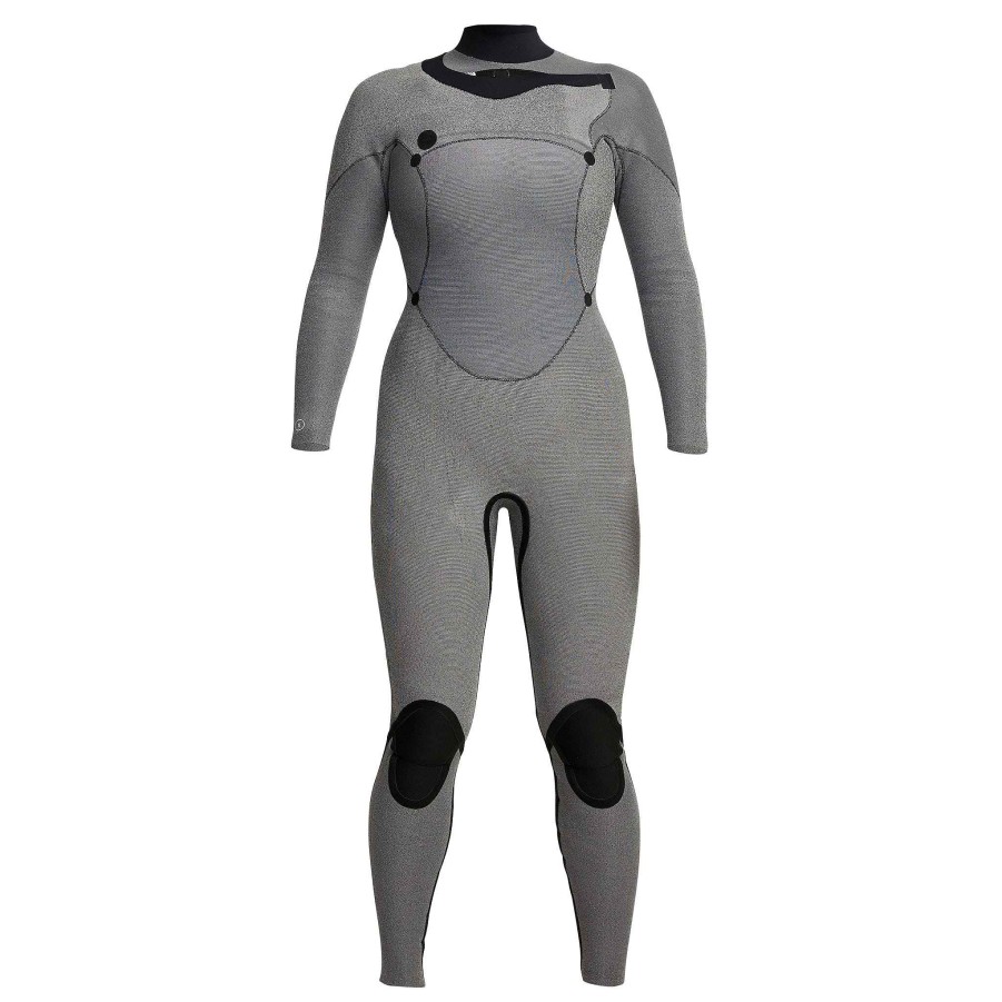 Women'S Xcel Women'S Axis X + Axis | Women'S Axis X 3/2Mm Front Zip Full Wetsuit Black/Blue Tie Dye