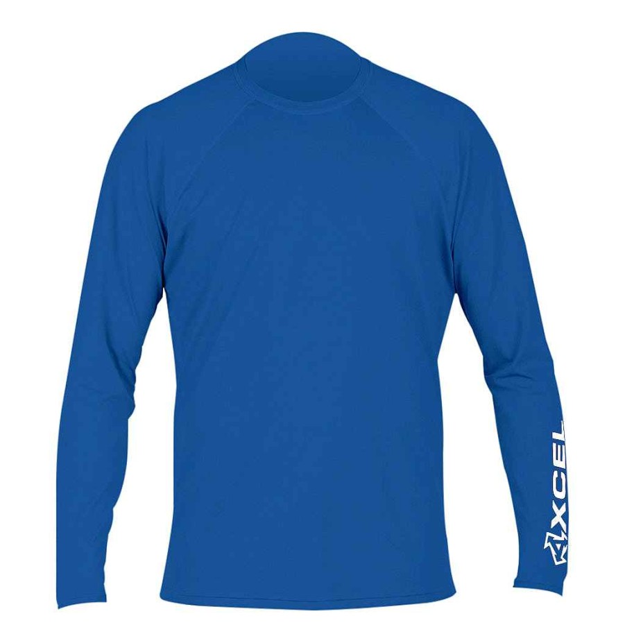 Men'S Xcel | Men'S Ventx Solid Long Sleeve Uv