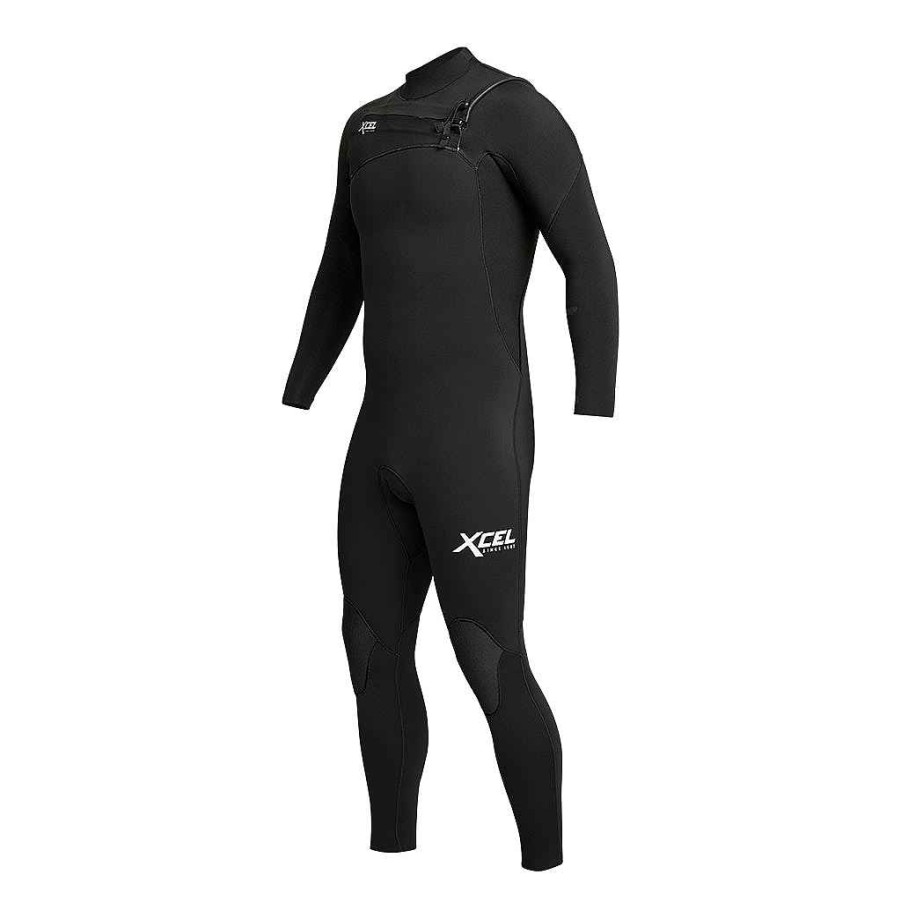 Men'S Xcel Men'S Comp X + Comp | Men'S Comp 4/3Mm Full Wetsuit Black