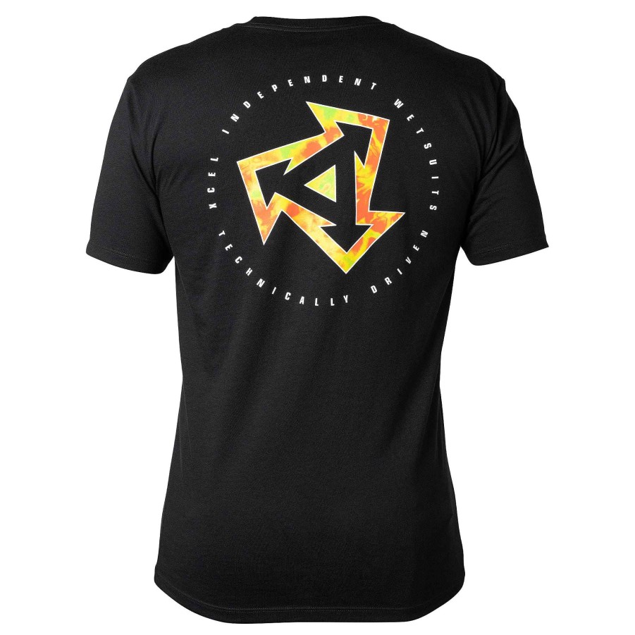 Men'S Xcel Men'S T-Shirts | Men'S Comp X Short Sleeve Tee Black