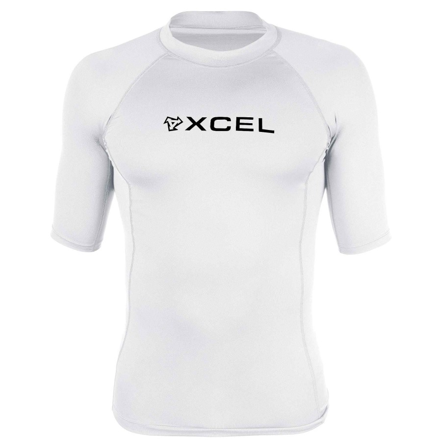 Men'S Xcel | Men'S Premium Stretch Short Sleeve Performance Fit Uv Top