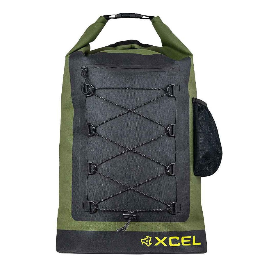 Men'S Xcel Men'S Bags | Dry Pack 30L Wetsuit Bag Olive