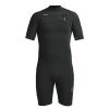 Men'S Xcel Men'S Comp X + Comp | Men'S Comp X Short Sleeve Springsuit 2Mm Black